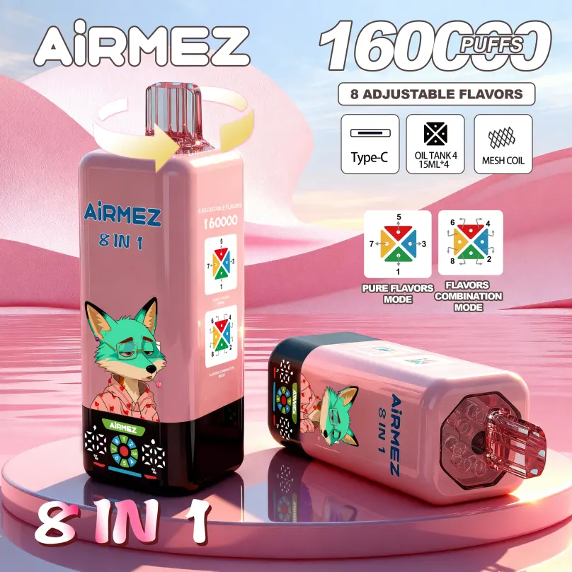 Airmez FOX 160K PUFFS 8в1 - Image 3