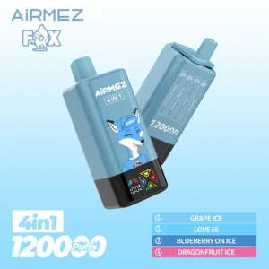 Alternative view of Airmez FOX 120K puffs 4в1