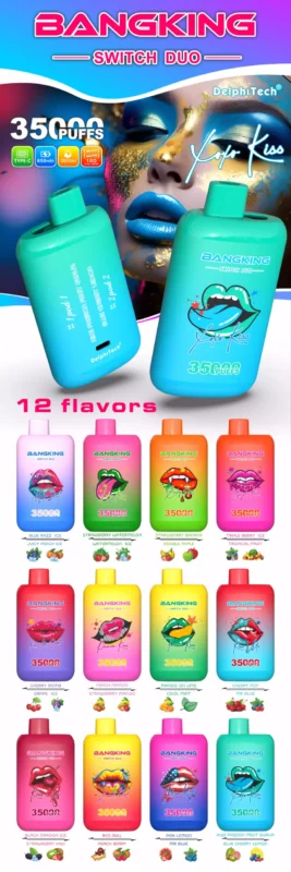 BANG KING 35k Puffs Switch Duo Вейп с два резервоара