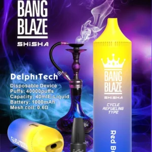 Alternative view of Bang Blaze Shisha 40K PUFFS