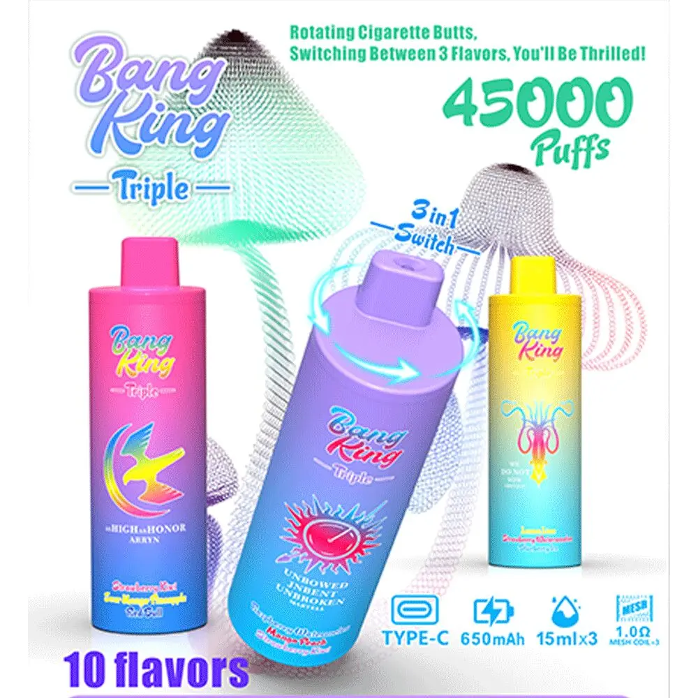 Bang King Triple 45K Puffs 3в1