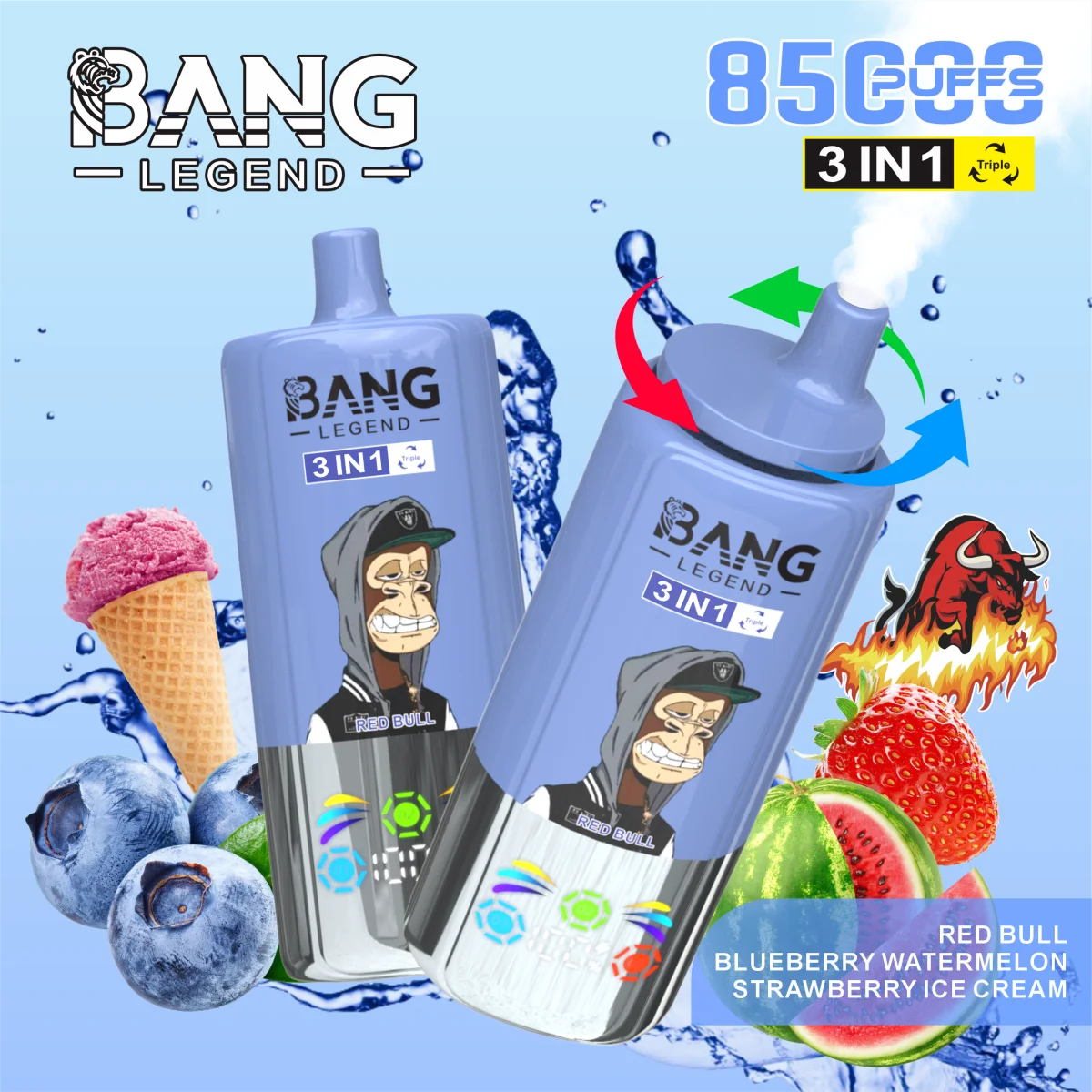 Bang Leader 85K Puffs 3в1 - Image 2