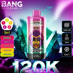 Alternative view of Bang Legend 120K 5в1